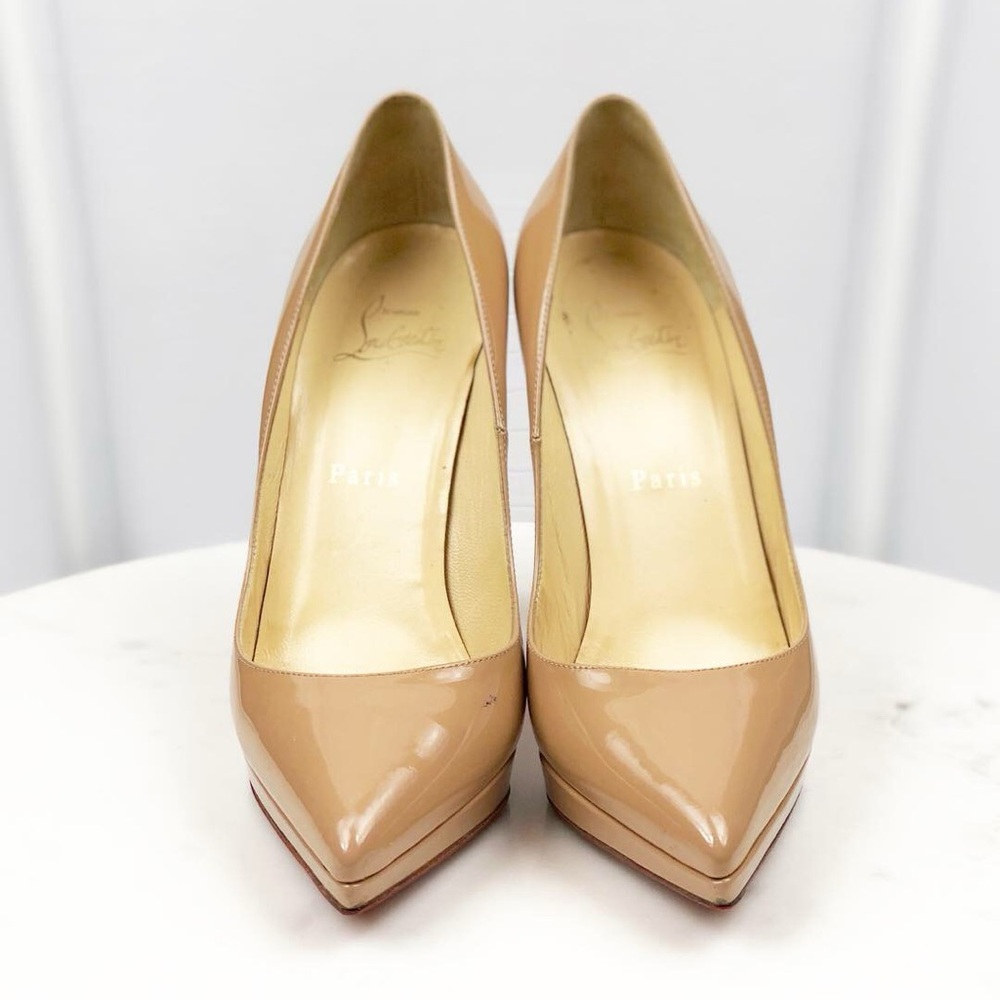 Christian Louboutin Pigalle Pumps Nude Size 37